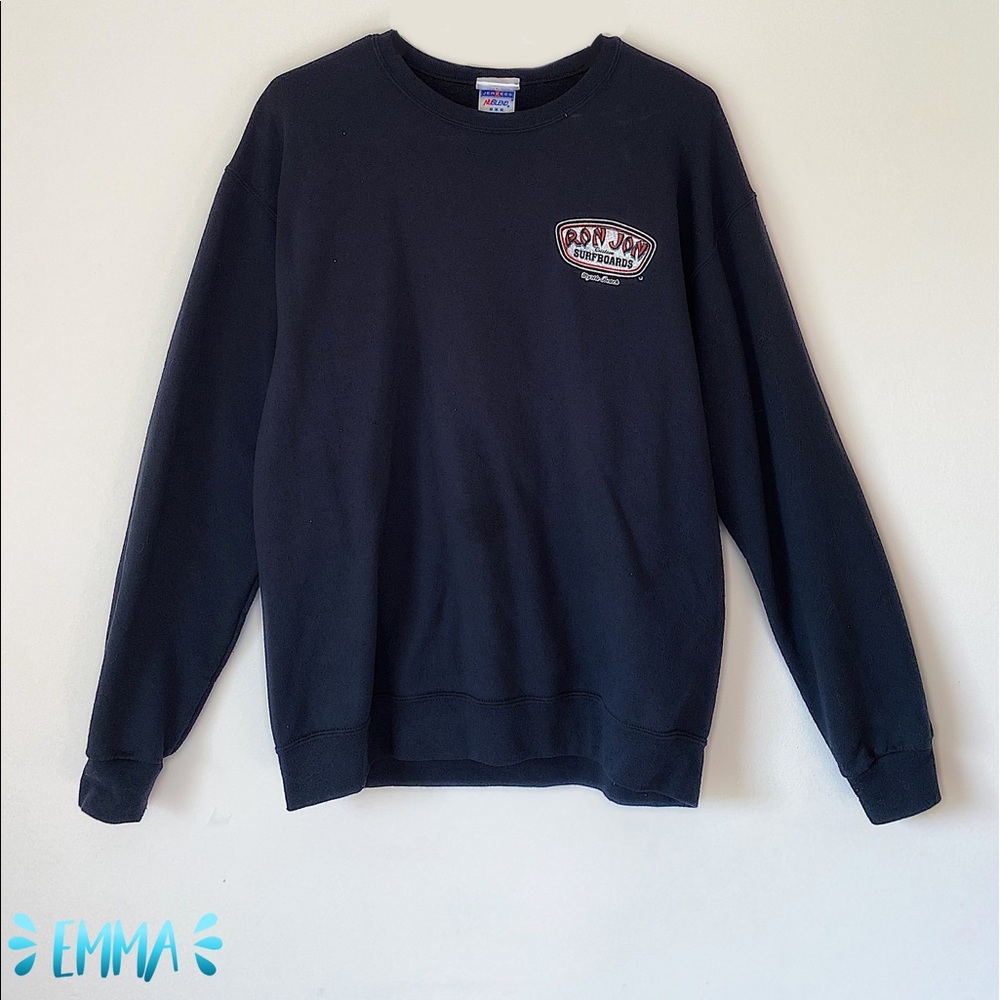 Black Ron Jon, long sleeve.
